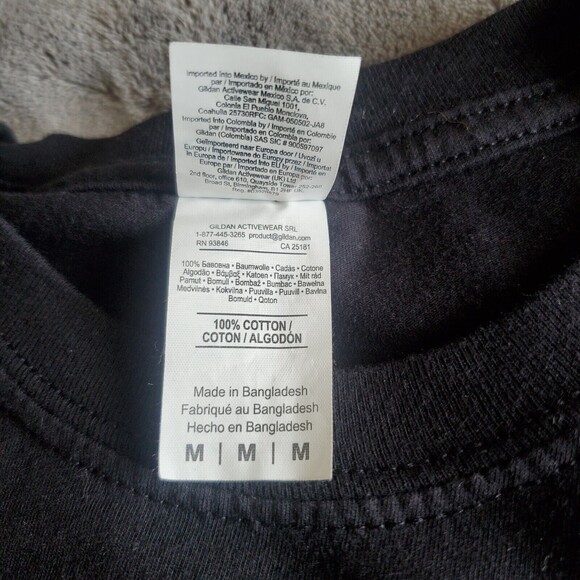 Skater T-Shirt Tee Shirt Gildan Medium Cotton Skateboard Just Flip It - Picture 5 of 7